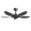 Ventilador de techo italiano minimalista 2026, superventas transfronterizo, para sala de estar, comedor, hogar, dormitorio, sin luz