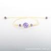 Directo de fábrica nuevo pulsera de flor natural real estilo coreano flor seca cuentas de vidrio Cielo Estrellado tejido a mano