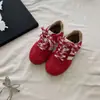 Novos Tênis Esportivos de Couro Genuíno Outono/Inverno para Meninas, Tênis de Treino Versáteis Alemães para Meninas Pequenas, Tênis Clássicos Cortez para Crianças Médias e Mais Velhas