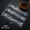 Venta al por mayor directa de fábrica cuchara auspiciosa desechable transparente empaque independiente cuchara de plástico arroz frito tamales 18 cm cuchara grande