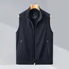 Linha Leve de Luxo! O Item Definitivo para Camadas! Leve, Respirável, Resistente à Água! Colete Casual com Gola Alta para Esportes ao Ar Livre Masculino