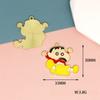 Giz de cera vermelho pequeno novo DIY acessórios Animação Japonesa Dos Desenhos Animados Periférico Liga Gota Colar Pingente Decoração