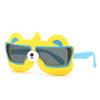 Gafas de sol polarizadas de dibujos animados para niños, nuevas y lindas gafas de sol para bebé, protección ocular personalizada, gafas de sol de silicona