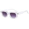 Tendencia de caja transfronteriza gafas de sol de calle Europa y Estados Unidos gafas de sol gruesas retro fabricantes de gafas de sol para mujer al por mayor