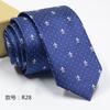 Gravata masculina coreana 6CM1960 pin fashion requintada gravata jacquard casamento noivo atacado