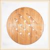 Fornecedor Direto Fabricante de Jogos Americanos Desenho Animado Criativo Base de Bambu Antiderrapante Recortado Multi-Flor Mesa Anti-Queimadura Almofada de Isolamento
