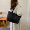 Bolso grande texturizado para mujer 2022 nuevo otoño moderno versátil gran capacidad hombro casual color sólido tote para ir al trabajo