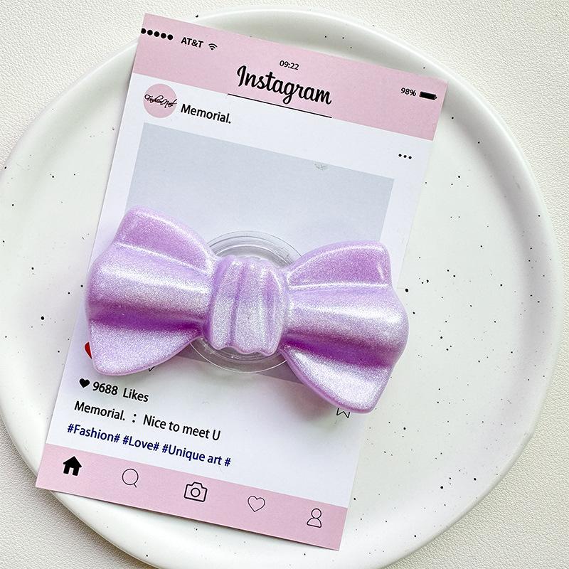 _0010_大领结支架-珠光-紫色