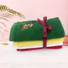 Fábrica de Toallas al por mayor Toalla bordada de regalo de Navidad 32*45 algodón 32 cabos comercio exterior toalla transfronteriza toalla de cara personalización