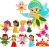 Kit de Costura para Educación Temprana Infantil Animales de la Selva Kit de Manualidades DIY de Fieltro Juguetes Soporta Personalización