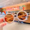 Gafas de sol de moda resistentes a los rayos UV para niños, gafas de sol antideslizantes con dibujos animados para niños y niñas, gafas para bebés, marea