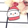 Broche de acrílico Patch Atacado Bonito Acessórios para roupas Pin Fivela personalizada Pin Véspera de Natal Emblema de Natal