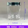 Botella de Proteína en Polvo para Mascotas 300g, Botella de Creatina, Botella de Nueces, Botella de Polvo Químico, Botella de Granos, Botella de Medicamento para Peces