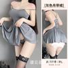 Traje de baño Sansheng Yin para senos pequeños Sexy Lencería Femenina Coqueteo Caliente Cama Provocación Liga Camisón Pijamas Apasionados 2055