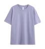 Ombro de algodão pesado 230g algodão T-shirt macacão impresso logotipo em torno do pescoço manga curta roupas de classe T-shirt impresso
