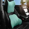 Accesorios para Coche Almohada Protectora para Hombros de Reposacabezas Almohada para Coche Almohada de Soporte para Cuello Interior del Coche Almohada Cervical de Espuma Viscoelástica Cojín de Soporte Lumbar para Asiento