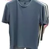 Camiseta de Manga Corta de Seda de Hielo de Comercio Exterior para Hombre, Ropa de Verano, Casual de Negocios, Holgada, Secado Rápido, Top Elástico, Fresca, Transpirable, Camiseta Delgada