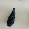 Presilha Banana Plissada Floral Xadrez Retrô Estilo Coreano para Rabo de Cavalo Alto Coque, Presilha Garra de Trás da Cabeça, Presilha Vertical, Acessório de Cabelo de Luxo