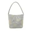 Bolsa Grande de Nova Textura para Comércio Exterior Tendência Feminina Moda Bolsa Tote Couro Macio Retrô Versátil para Viagem Bolsa de Ombro de Mão