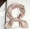 Pañuelo Cuadrado de Color Sólido 70, Pañuelo de Seda Simple para el Día a Día, Pañuelo Minimalista de Moda para Mujer para Viajar, Varios Colores, Pañuelos de Seda al por Mayor