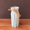 Vaso de plástico estilo europeu estilo pastoral fresco vaso de origami decoração floral decoração de casa mesa Floral Atacado