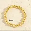 Moda Europeia e Americana, Pulseiras de Contas Douradas Ousadas e de Alta Qualidade com Designs Únicos, Estilo Empilhável, Unissex, Itens Populares de Venda Transfronteiriça