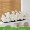 Interior y; Partición Floral Artificial de Plástico y Seda para Exteriores Fe