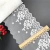 Cortina de encaje bordado a máquina hueco retro para el hogar, decoración suave para el hogar, accesorios de ropa, cinta, fábrica de origen, venta al por mayor