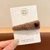 Pinza para el Cabello con Estampado de Leopardo Dulce y Fresca Estilo Coreano Pinza para Flequillo Lateral Pinza para el Cabello Exquisita de Gama Alta Venta al por Mayor