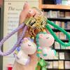 LLavero de unicornio arcoíris de resina con dibujos animados, colgante creativo para bolso escolar, llavero de coche, pequeño regalo al por mayor