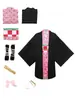 Exportar Demon Slayer Japonês: Kimetsu No Yaiba Kamado Tanjiro, Nezuko, Zenitsu, Tomioka Giyuu Fantasia Cosplay