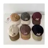 Gorra de Béisbol de Otoño para Niños con Bloques de Color y Tema de Oso, Gorra de Béisbol con Protección Solar para Niños y Niñas, Gorra de Pico de Baile Callejero de Moda