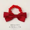 Accesorio para el Cabello de Lazo Estilo Chanel Goma de Pelo de Alta Gama Cuerda para Cola de Caballo Moño Bajo Scrunchie Venta al por Mayor para Mujeres