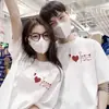 Atuendos Especiales para Parejas, Camisetas de Verano, Estilos Únicos 2026 Nuevos de Manga Corta para Principios de Primavera y Otoño, Conjuntos de Marca de Alta Gama de Moda
