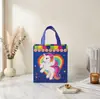 Série de Pintura Infantil Transfronteiriça Sacolas Tote Laminadas de Tecido Não Tecido Sacolas de Presente de Aniversário Sacolas de Presente Sacolas de Doces de Halloween