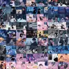 64 Populares Pegatinas Creativas de Graffiti Estilo Pixel IA Decorativas DIY para Cuaderno, Funda de Teléfono, Taza de Agua