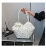 Bolsa de Gran Capacidad para el Trabajo y los Viajes Diarios para Mujeres 2025 Nueva Moda Bolso Tote de Lunares Versátil y Elegante Bolso de Hombro Único