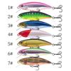 Minnow Micro-Objeto de 4,5g de Afundamento Lento Isca Artificial de Longo Alcance com Boca Empinada Peixe Mandarim Minnow Submersível Isca Dura Isca Luya