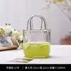 Bolsa de Vidro Bolha Portátil Minimalista Moderna Garrafa de Vidro Luminosa Multiuso Cultura de Água Peixe Bebida Suco Pote