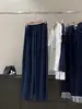 Linho de Liocel! Calça Versátil Fresca de Verão Tencel Wide-Leg Sarja Espinha de Peixe Calça Casual para Mulheres