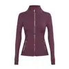 LD flora moda yoga feminina zíper dourado defina jaqueta esportiva roupa proteção solar fitness gola alta jaqueta dupla dourada
