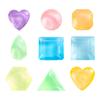 Micropaisaje con simulación de gemas de colores luminosos, diamantes, jade, juego de excavación de tesoros, decoraciones DIY, bolsa ciega, accesorios, pequeños adornos.