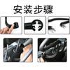 Percha multifunción para coche, para colgar ropa en el interior del coche, de acero inoxidable, retráctil, portátil, para secar trajes.