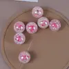 Cuentas Crackle de 16 mm AB Iridiscentes Sueltas Hechas a Mano Pulsera de Cuentas Sueltas Collar Colgante Accesorios para Joyería DIY Venta al por Mayor