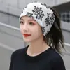 Protección para el Cuello A prueba de Viento A prueba de Frío Cálido Cuello Otoño e Invierno Gorro de Punto Apilado Imitación Cachemir Multifuncional Suéter Manga de Cuello para Hombre y Mujer