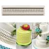 Falda Plisada Encaje Voltear Azúcar Molde de Silicona Borde de Pastel Herramientas Decorativas para Hornear Falda