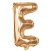 Versão Americana Tamanho Slim Letras Maiúsculas do Alfabeto Inglês Decorativas Az Balão de Folha de Alumínio Decorativo de Letra Az 16 polegadas Aniversário