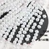 Perlas Artificiales de Imitación Barrocas con Forma Asimétrica de ABS, Perlas de Ostra con Agujero Recto, Perlas de Burbuja de Ostra con Medio Agujero, Perlas de Imitación