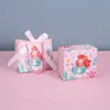 Caja de Regalo de Cumpleaños de Princesa Sirena Linda para Niños Caja Vacía Caja de Regalo Caja de Regalo Juguete Ropa Caja de Regalo