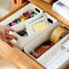 Fornecimento Exclusivo Transfronteiriço de Caixas Organizadoras de Mesa, Cestas Organizadoras para Cosméticos e Lanches, Caixas Organizadoras para Gavetas de Casa, Banheiro e Cozinha